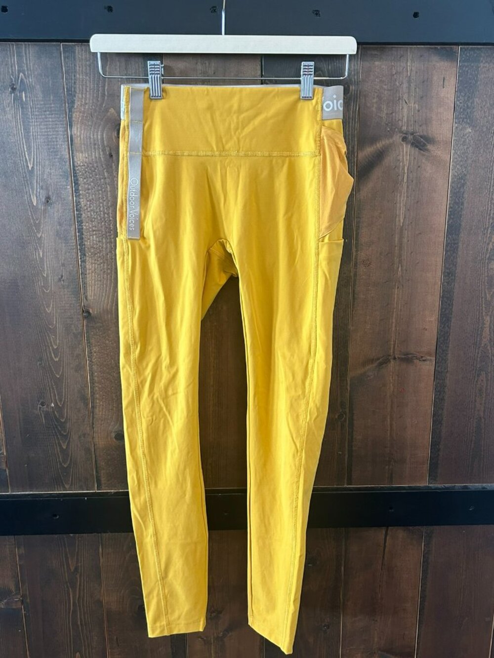Outdoor Voices Mustard Yellow Leggings Women's Size S